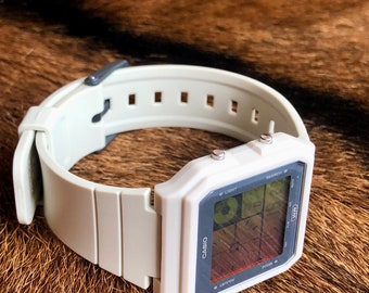Tokyo Haze – Modified Watch Based on Casio LF-20W – Custom Orange