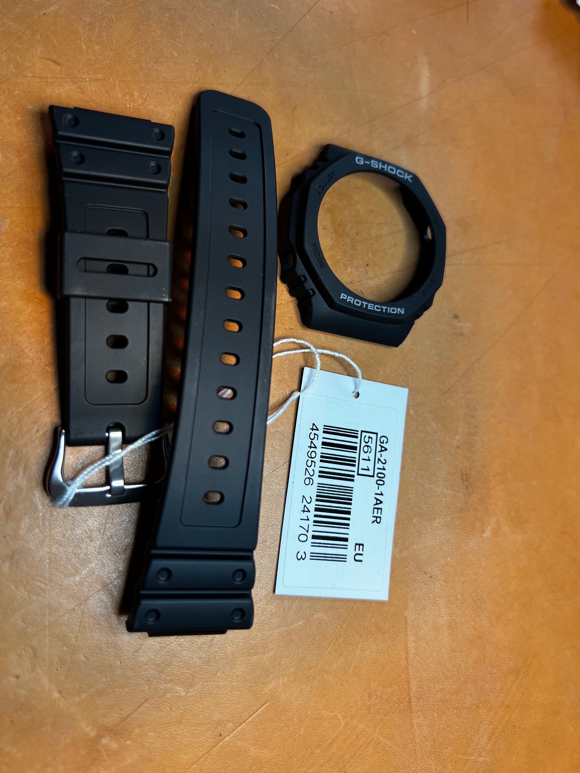 K  G-shock Strap Genuine Casio 16mm Watch Strap for GA-2100