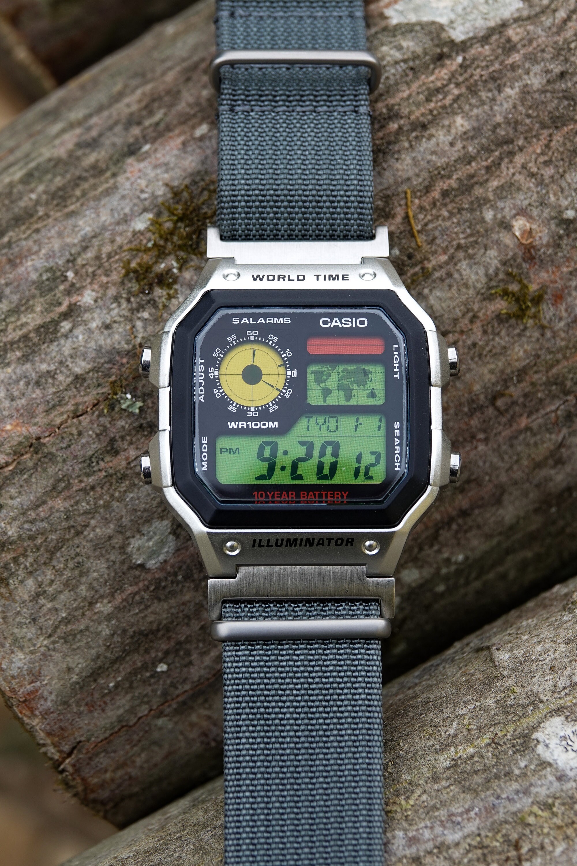 Casio Custom Hydro Mod Royale AE1200 Urban Cruiser 22mm Casio Custom Hydro Mod Royale AE1200 Urban Cruiser 22mm