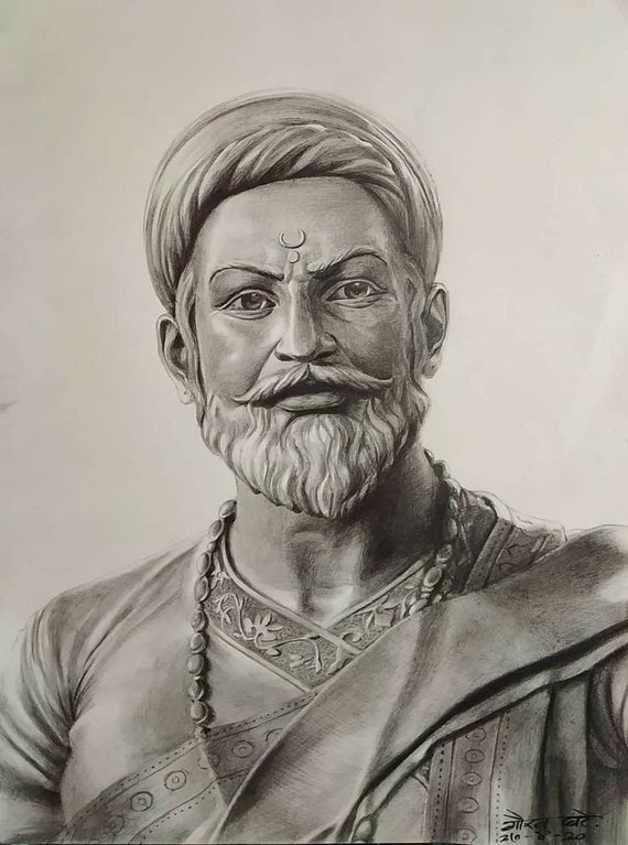 shivaji maharaj Drawing  YouTube