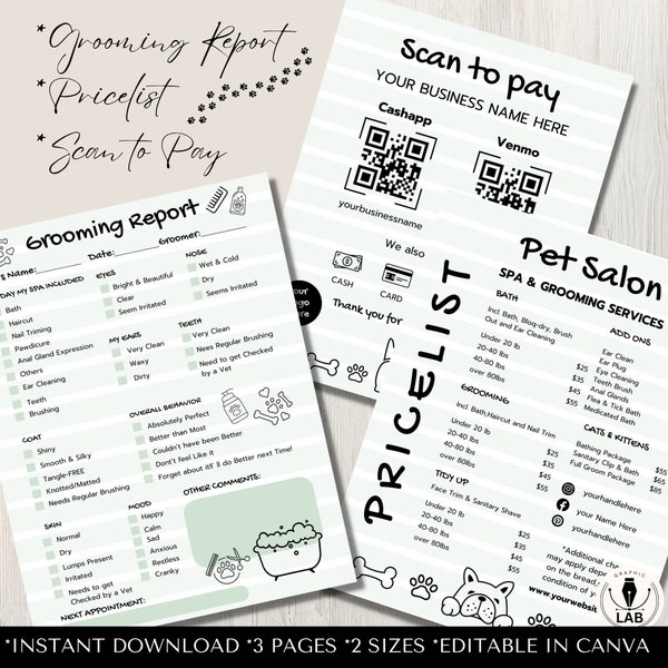 Mobile Pet Grooming Business Supply List