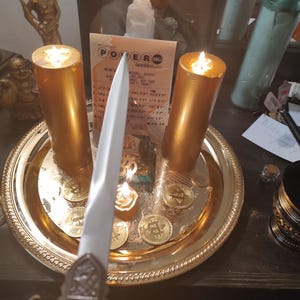 Ritual para el ganador de la lotería de Lord Mammon / Hechizo de lotería / Ganadores garantizados / Prueba en video del hechizo / Resultados asombrosos / Clientes recurrentes