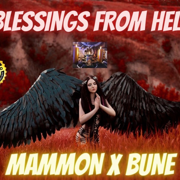 Blessing From Hell Spell with Mammon & Bune / Money Spell / Wealth Spell/ Get Rich Spell / Same Day / Proof of Ritual