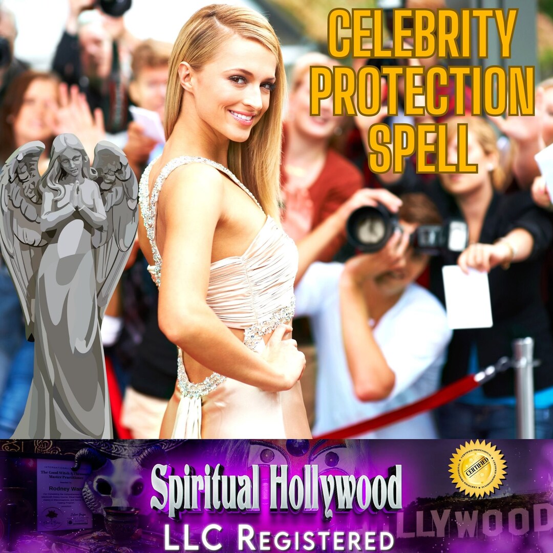 Celebrity Lifetime Protection Spell / Protect Your Favorite Celebrity