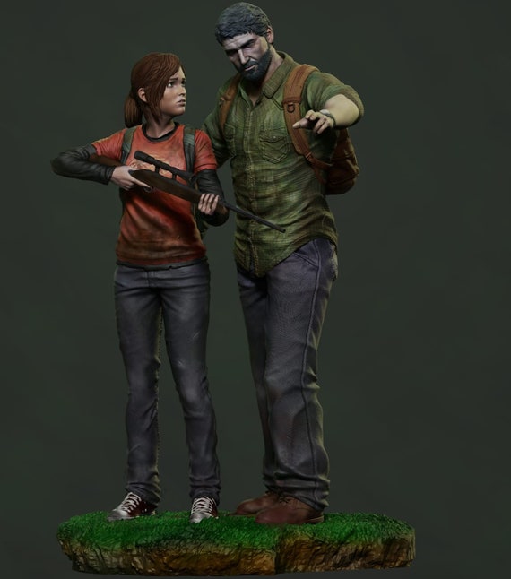 Ellie 3D Model Action Pose