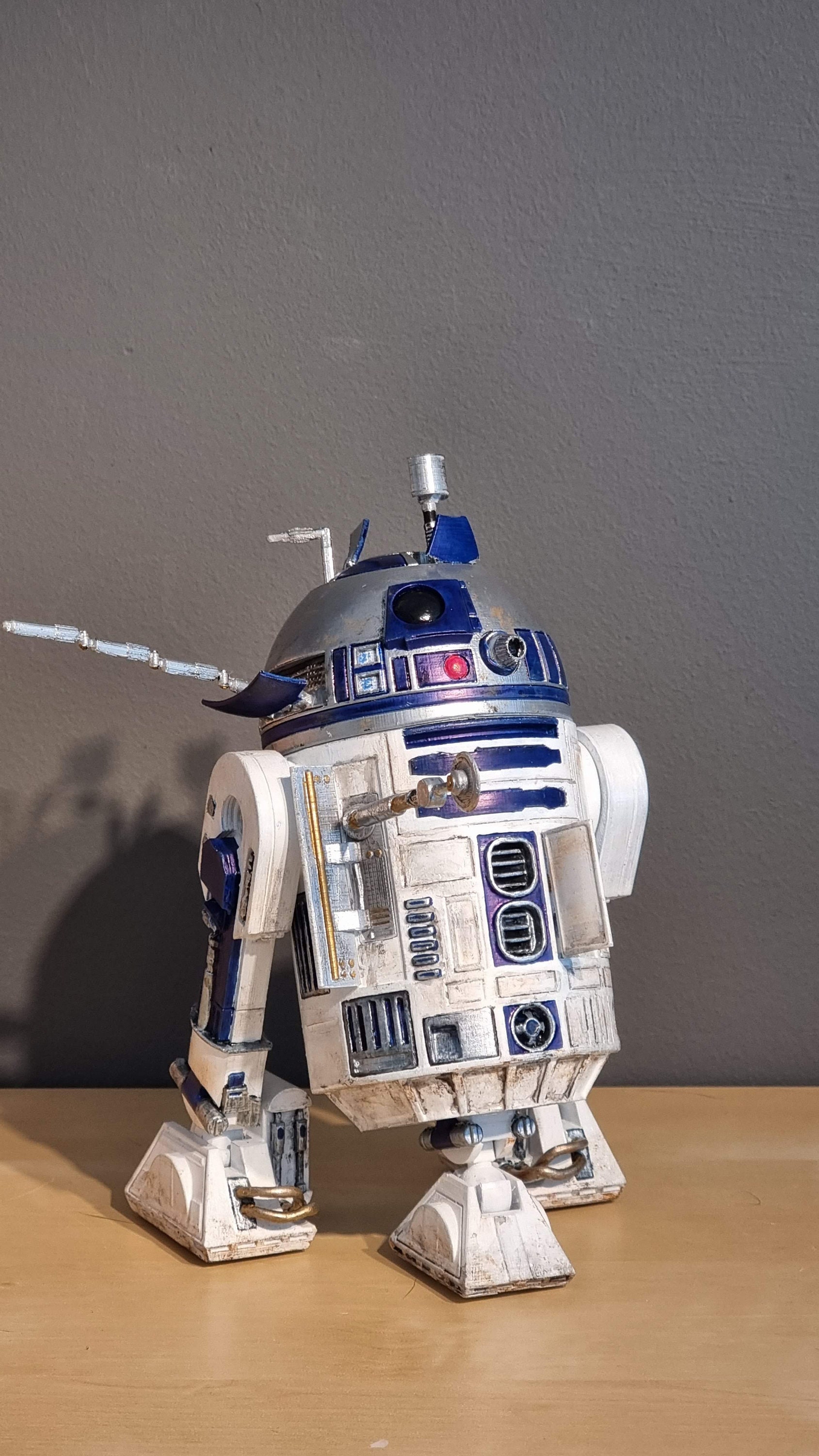 Star Wars R2D2 3D Model Print File Star Wars R2D2 Figure Stl - Etsy Canada