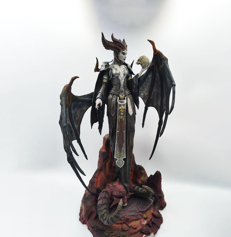 Diablo Lilith 3D Model STL File Diablo Lilith Figure Stl Etsy UK