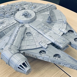 Star Wars Millenium Falcon 3D Model Print File Star Wars - Etsy