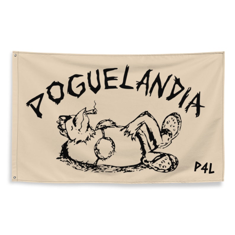 Poguelandia Pogue Outer Banks Festival Party Flag OBX Kooks Etsy