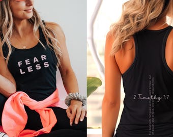 Christian Tank Top - Gym Apparel, Bodybuilding Activewear, Gift for Believer, Workout Gear, Muscle Tank Gym Gifts for Mom, Bible Tank Faith