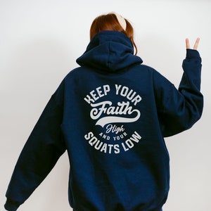 Oversized Sweat Shirt, Faith Apparell Gift for Jesus Lover, Christian Apparell Gift for Believer, Womens Apparell Pullover Sweat Shirt Gym
