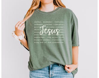 Christian Shirt Merch Gifts for Believers, Christian Fashion TShirt, Streetwear Clothes for Christian, Church Shirt Gifts, Jesus Shirt