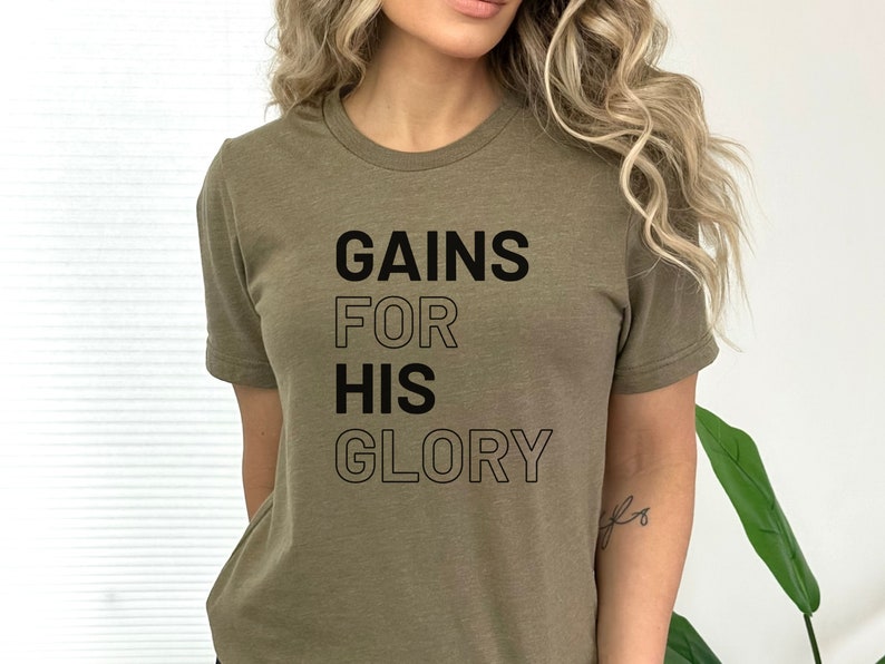 Christian Apparell GirlShirts, God Loving Gift for Believer, Christian Workout Shirt, Godly Christian Shirt for Jesus Lover, Gym Apparell