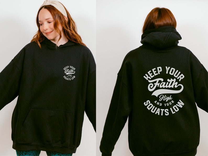 Oversized Sweat Shirt, Faith Apparell Gift for Jesus Lover, Christian Apparell Gift for Believer, Womens Apparell Pullover Sweat Shirt Gym
