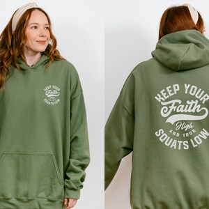 Oversized Sweat Shirt, Faith Apparell Gift for Jesus Lover, Christian Apparell Gift for Believer, Womens Apparell Pullover Sweat Shirt Gym