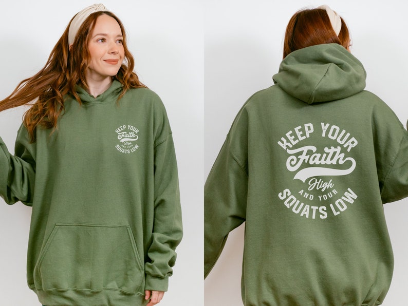 Oversized Sweat Shirt, Faith Apparell Gift for Jesus Lover, Christian Apparell Gift for Believer, Womens Apparell Pullover Sweat Shirt Gym