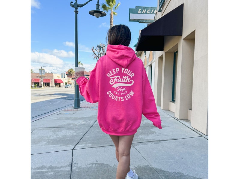 Oversized Sweat Shirt, Faith Apparell Gift for Jesus Lover, Christian Apparell Gift for Believer, Womens Apparell Pullover Sweat Shirt Gym