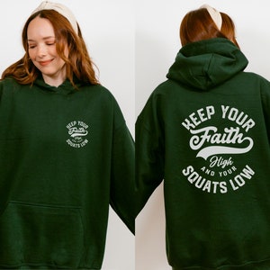 Oversized Sweat Shirt, Faith Apparell Gift for Jesus Lover, Christian Apparell Gift for Believer, Womens Apparell Pullover Sweat Shirt Gym