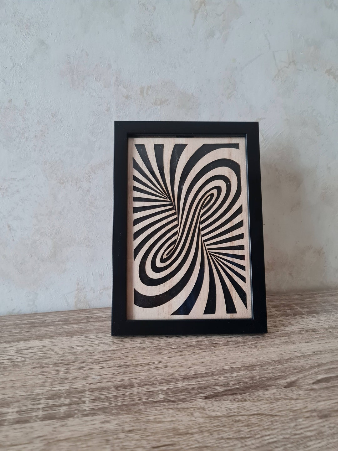 Optical Effect Frame - Etsy