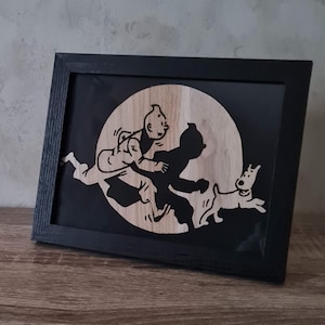 Tintin Frame Wall - Etsy