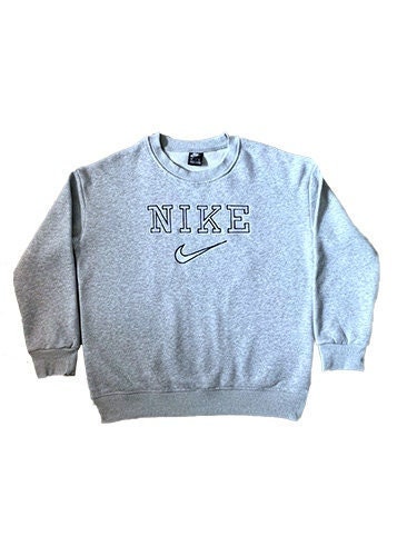 nike brown vintage crewneck