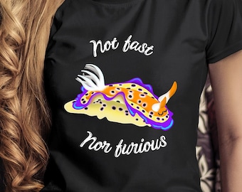 Funny Nudibranch T-Shirt Sea Slug Lover Gift Idea Scuba Diver Animal Lover Gift Underwater Photography Shirt