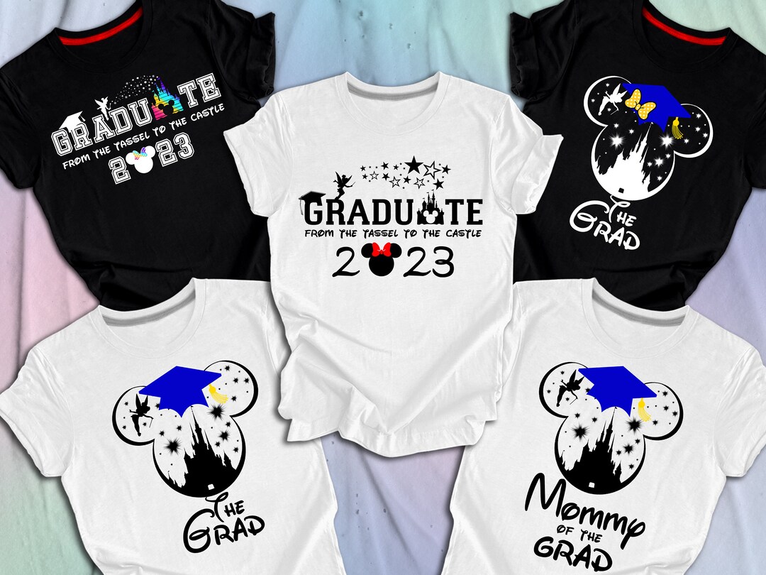 Disney Graduation Shirt Disney Graduate Matching Shirt Etsy
