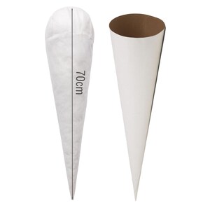 Schultüte Kissen, Kissenfüllung, (70 / 50 /35 cm) Füllkissen in Kegelform | Die Einlage für die Zuckertüte image 10