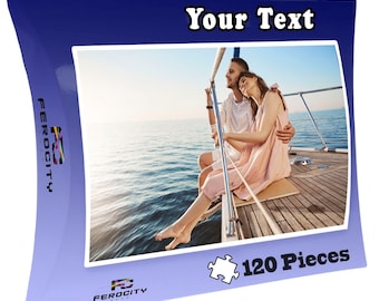 Personalized photo puzzle 120/252 pieces, gift idea, custom jigsaw puzzle