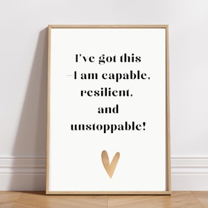Motivational Wall Art for Entrepreneurs, Business Inspiration Digital Download