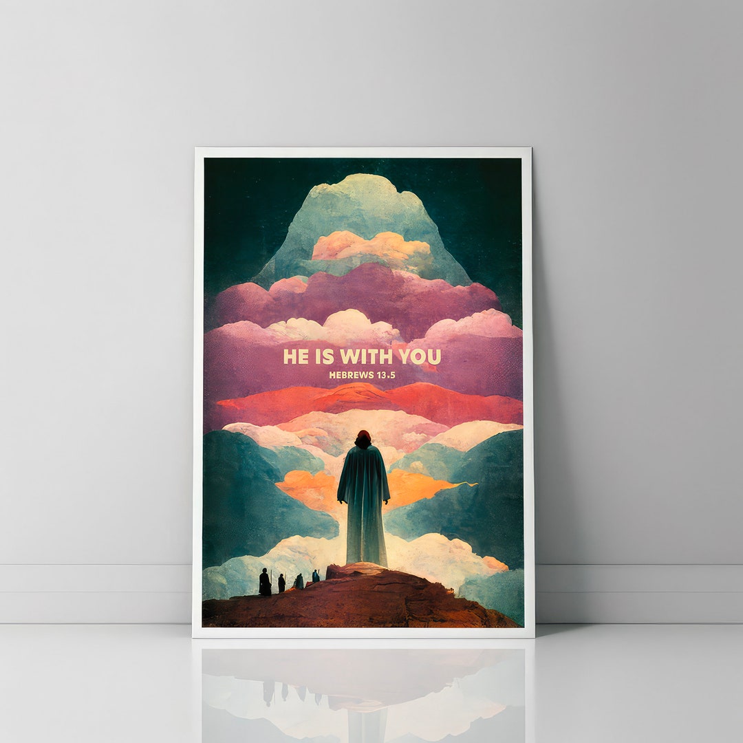 Christian Art Download Scripture Art Christian Poster Etsy