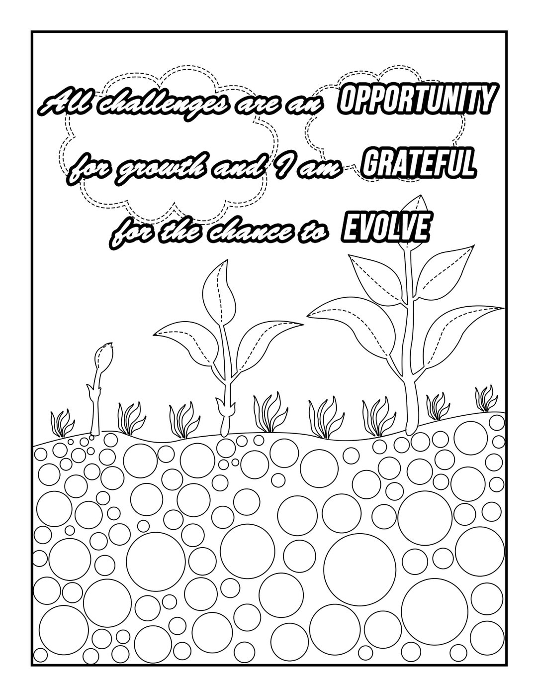 90+ Adult Motivational Quotes Coloring Pages for Mental Health and ...