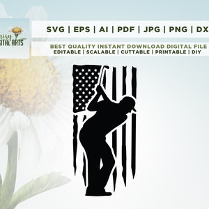 Golf Player Svg, Golf Clubs Svg, Golf Ball Svg, Golf Vector, Golf Vector svg, US Golf Svg, Golfing Svg, Golf Cut Files, Golf, USA, Cricut