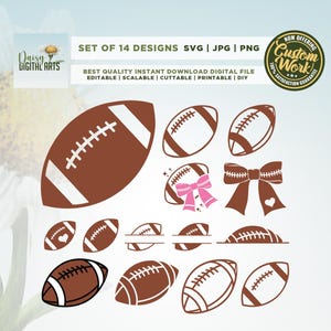 Football svg bundle, Football Svg, Football Name Frame Svg, Cricut, Football bundle, football monogram svg, sublimation, American Football