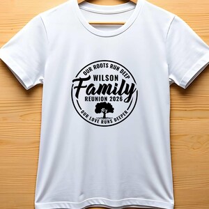 Family Reunion 2026 SVG, Our Roots Run Deep, Family Tree (Digital Download) image 8
