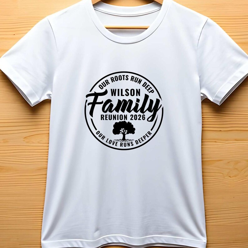 Family Reunion 2026 SVG, Our Roots Run Deep, Family Tree (Digital Download) image 8