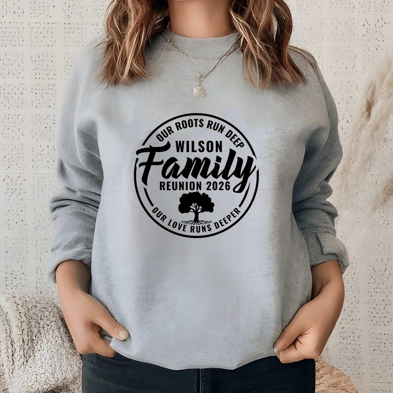 Family Reunion 2026 SVG, Our Roots Run Deep, Family Tree (Digital Download) image 4