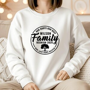 Family Reunion 2026 SVG, Our Roots Run Deep, Family Tree (Digital Download) image 2