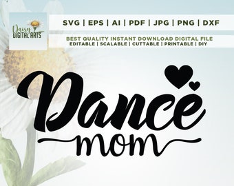 Dance Mama svg, Dance Life svg, Dance Shirt svg, Dance Mom Shirt svg, Dance Mom svg, sublimation, Dance Mom png, Cricut, Png, Svg, Sports