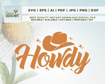 Country Girl Western Svg, Howdy Svg, Cowboy and Cowgirl Svg, Cricut, Png, Svg, sublimation, western, silhouette, instant download, cut file