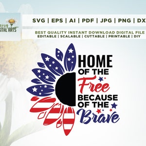 USA Sonnenblume SVG, amerikanische Flagge SVG Sonnenblume Clipart, 4. Juli svg, vierte Juli Blume, Cricut, SVG, Amerika patriotische Sonnenblume