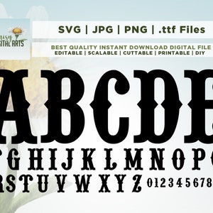 Alfabeto de vaca SVG, Números, Letras, Paquete, Cumpleaños, Impresión de vaca, Patrón, Monograma, PNG, Imágenes Prediseñadas, Archivo recortado, Cricut, Cameo, Fuente, Digital