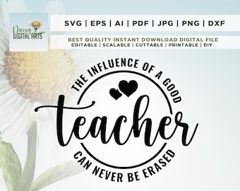 One Loved Teacher SVG PNG PDF, Teacher Svg, Best Teacher Svg, Teacher Appreciation Svg, Teacher Life Svg, Favorite Teacher Shirt Svg, cricut