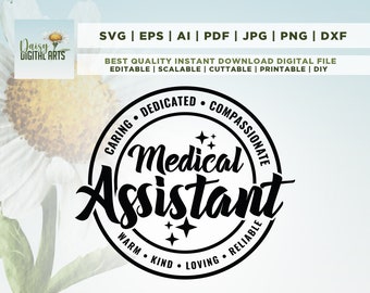Medizinische Assistentin svg, MA Leben, MA Geschenkidee svg, Assistenzärztin Shirt, Gesundheitswesen Mitarbeiter svg, medizinische Asst svg, Motivations svg, MA