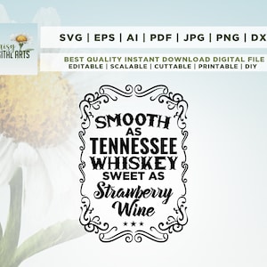 Glad als Tennessee Whisky svg, png, Whisky svg, Southern svg, Tennessee whisky, Tennessee svg, Cricut, Png, sublimatie, Alcohol svg