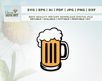 Taza de cerveza SVG, Pinta de cerveza SVG, Png, Svg, Terapia Líquida Svg, Taza de Cerveza Svg, Oktoberfest Svg, Amante de la Cerveza Svg, Cerveza Stein Svg, Silueta.