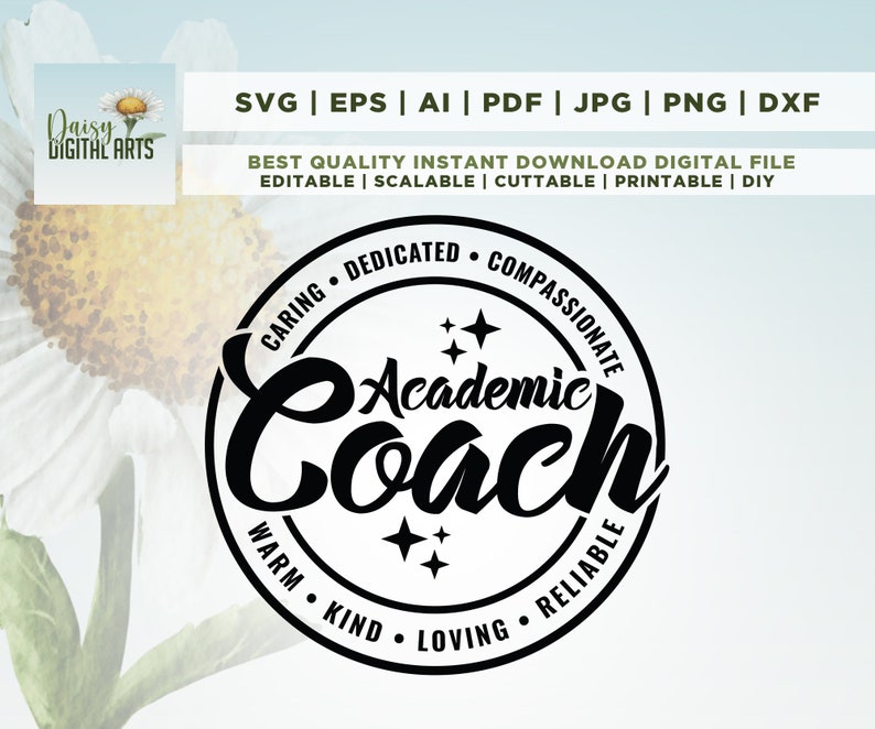 Academic Coach Svg, Instructional Coach Svg, Elementary School, High ...