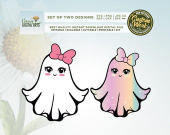 Calabaza fantasma Png, Cricut, Png, Svg, sublimación, Diseño coqueto de Halloween, Halloween femenino Png, Halloween Png, Calabaza fantasma Png, Fantasma