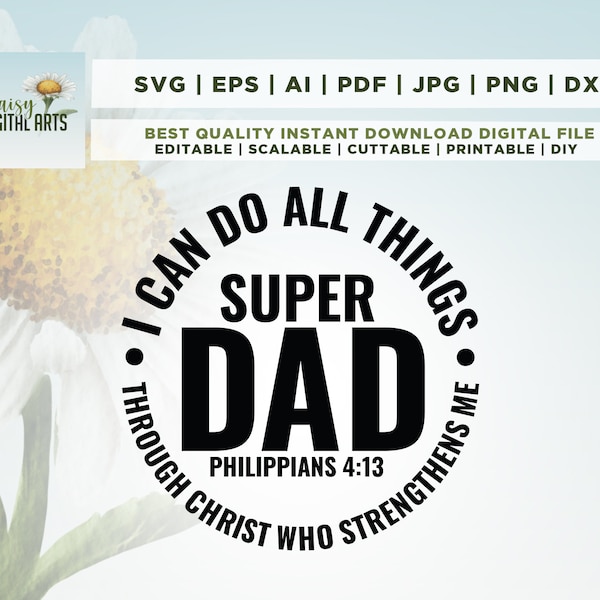 Super dad svg, Dad svg, Happy fathers day svg, father svg, Gifts for dad, Cricut, Png, Svg, sublimation, cut file, cameo, sublimation