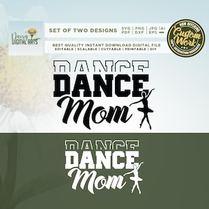 Dance Mom SVG, Cricut, Png, Svg, sublimation, Dance Svg, Dancer Svg, Dance Svg, Dance Mom Era, Dance Mom Squad, Dance Mama Svg